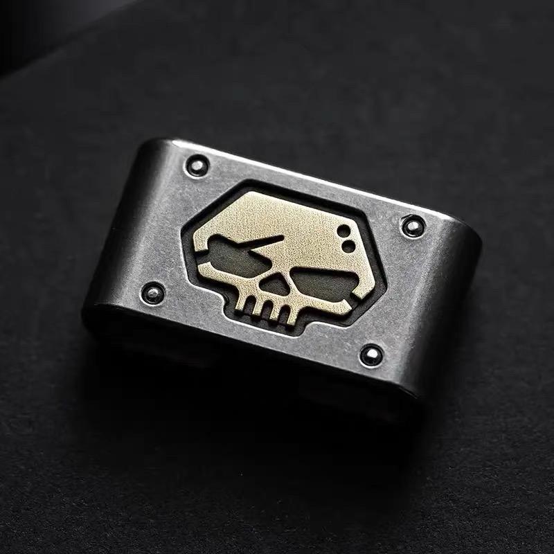 Outdoor Tactical Backpack Expansion Accessory Buckle MOLLE Clip Multifunction EDC Tactical Watches Bag Strap Decorative Buckle