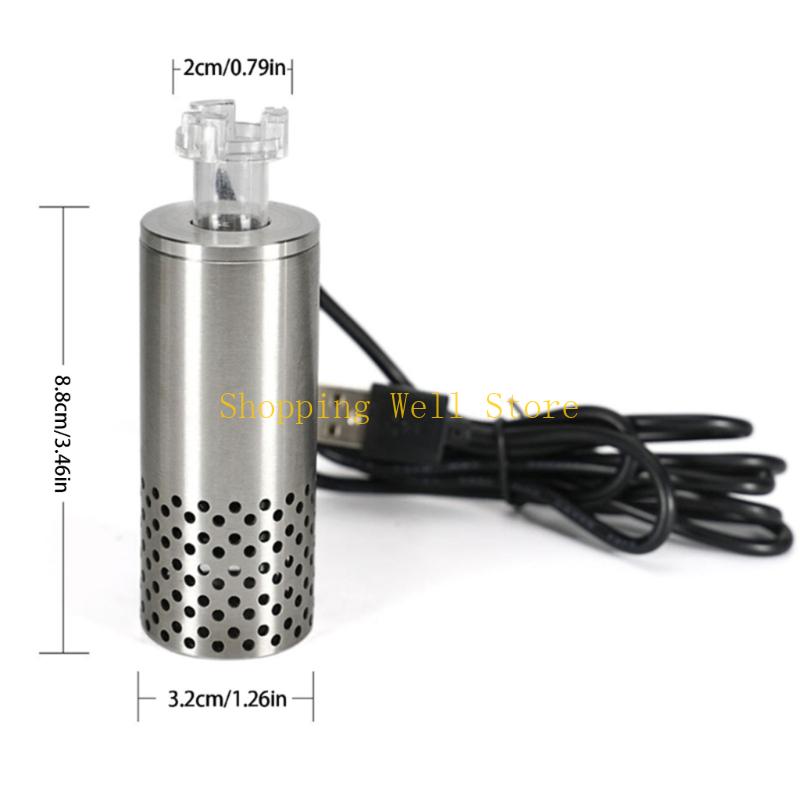 KX4B Kompaktowe Akwaria Odpieniacz Oleju Stal Nierdzewna Elektryczne Narzędzie do Czyszczenia Wody