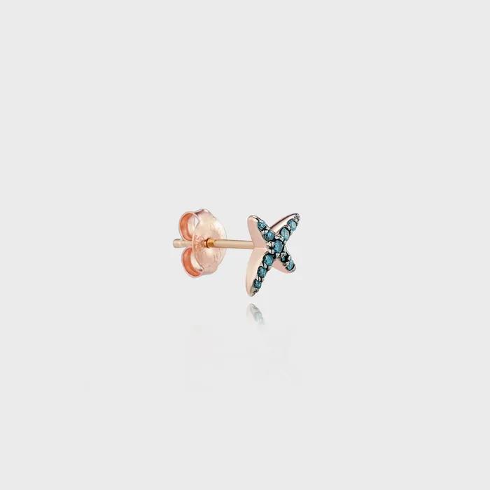 Monparis Gold Single Earring JDPERYF024B