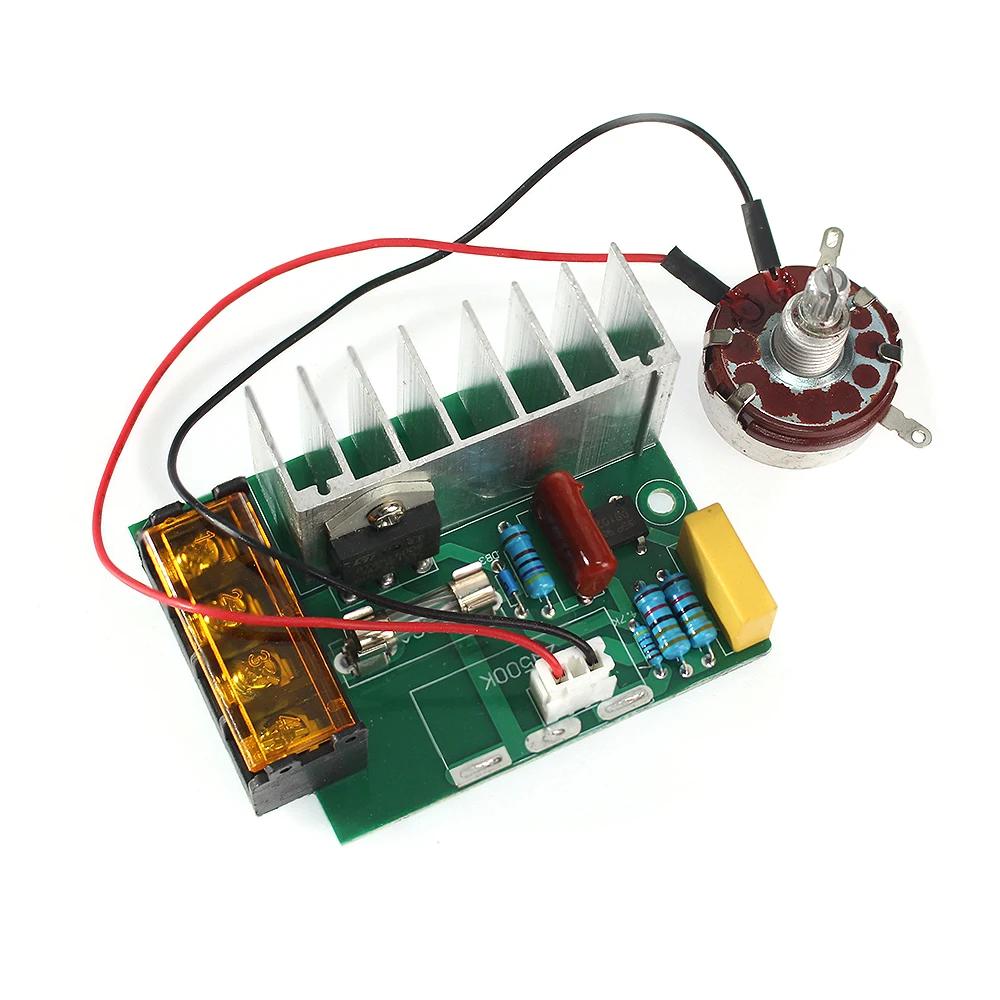 SCR Voltage Regulator 4000W 220V Dimming Dimmers Motor Speed Controller Power Supply Module SCR Adjustable Motor