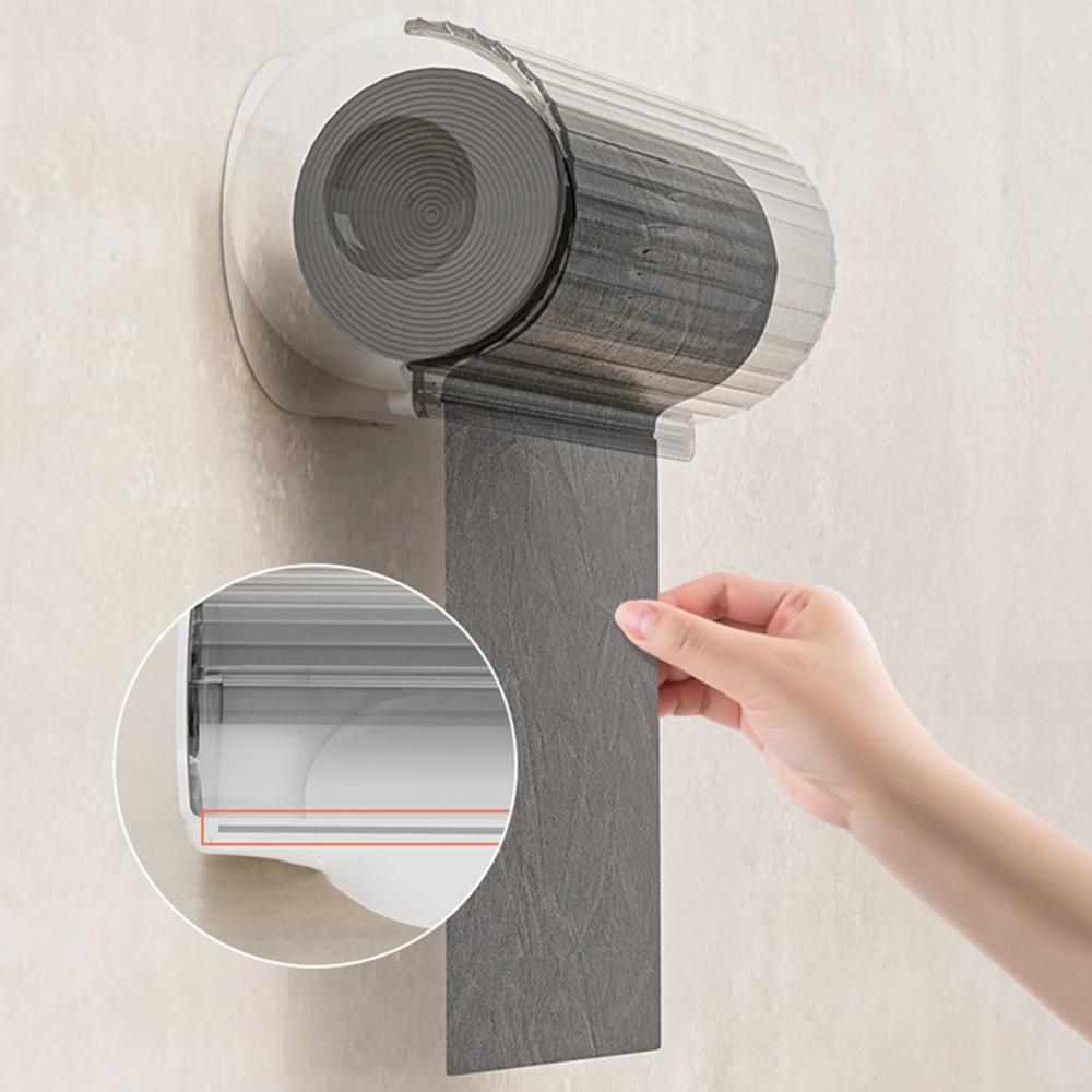 Trash Bags Storage Box Wall Mounted Kitchen Bathroom Plastic Garbage Bag Container Dispenser Home Storage