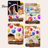 Interactive Light-up Game Machine Fast Push Rhythm with Light Strip, Color Learning & Hand-Eye Coordination Training, Kids Electric Reaction