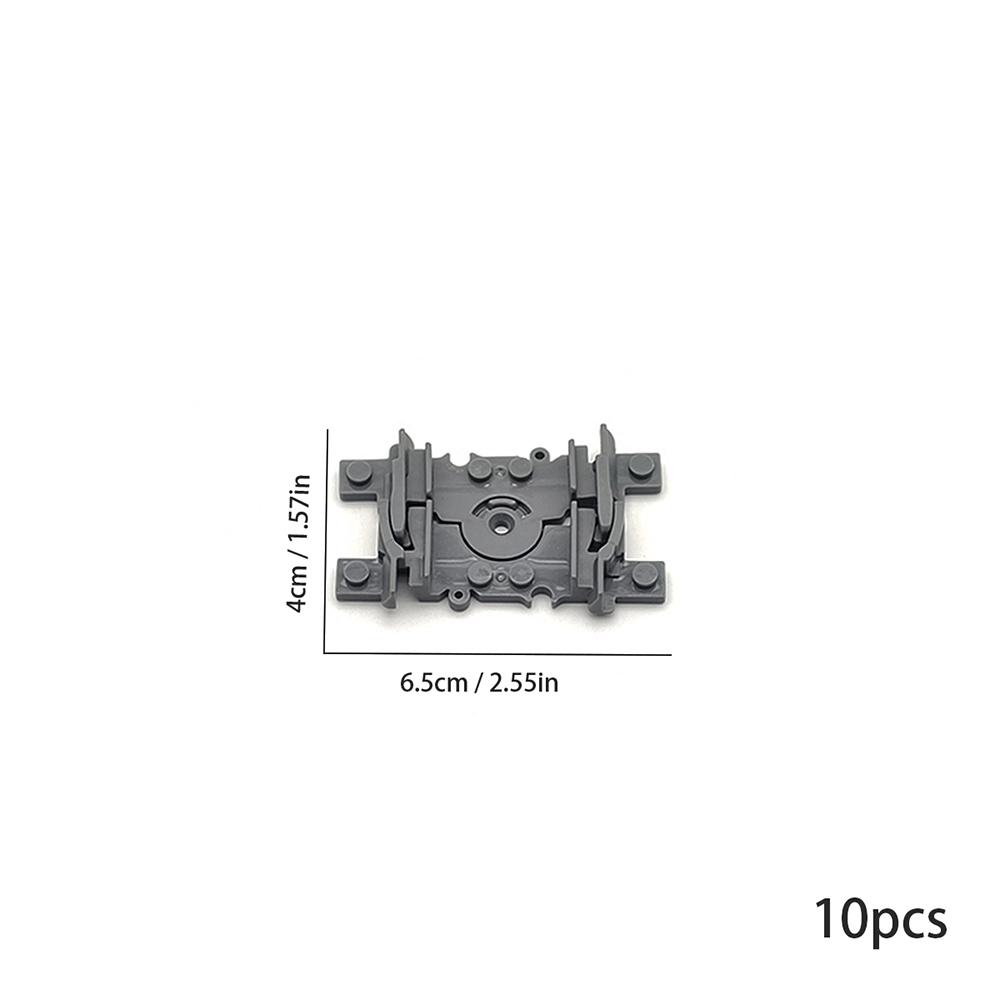 City train track expansion set, straight track, curved track, branch track, DIY assembly building block toy accessories