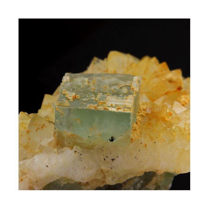 Fluorite + Quartz 101.2 carats