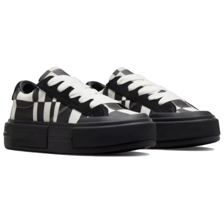Converse Chuck Taylor All Star Cruise Low Distorted Checkered - Black Egret Unisex Sneakers A08790C
