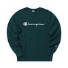 Champion Men's Script Logo Fleece Lined Round Neck Sweatshirt