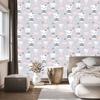 Teddy Bears Clouds Hearts Wallpaper for Living Room and Bedroom 50x1000
