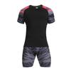 Men's Quick-Dry Summer Sports Set: Elastic T-Shirt & Breathable Vest for Outdoor Fitness and Running