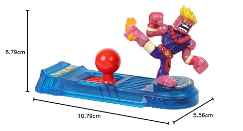 Akedo Ultimate Arcade Warriors Starter Pack - Legendary Kick Attack Multicolor (14232) Mini Battle Action Figure