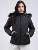 Women Hood Full Sleeve Jacket