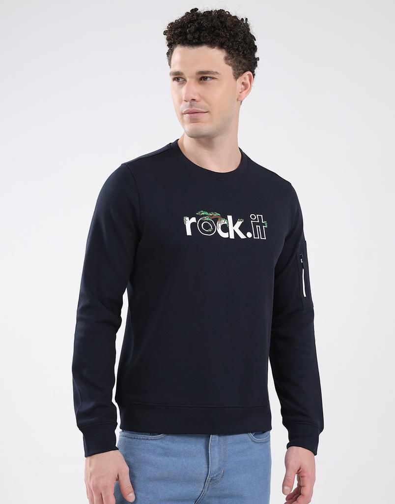 ROCK.IT Men's Smart Fit Fit Sweatshirt
