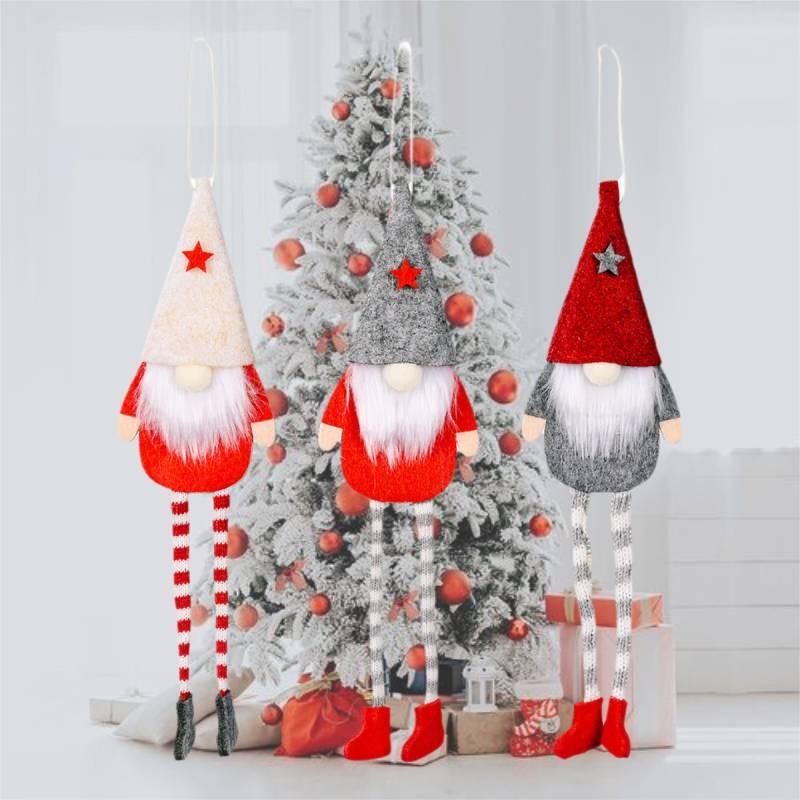 Gnomes Ornaments Christmas Tree Decorations Hanging Xmas Tree Pendant Garnish