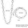 Chic European & American Heart Ring Spliced Waist Chain - Sweet, Cool, Fashionable Metal Ornament