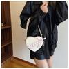 Heart Shape Pu Bag With Bow Accent For Daily Girls Casual Use