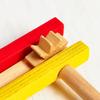1Pc Wooden Clapper Kids Rhythm Wood Percussion Instrument Long Handle Castanet For Children Educational Musical Instrument