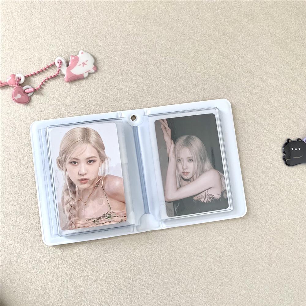 Cute 3-Inch Tiger Cat Bear Polaroid Mini Album - Starry Idol Card Holder Storage