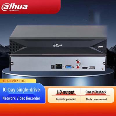 Dahua 10-Channel NVR with AI Human Detection CN Plug (adapter Included)