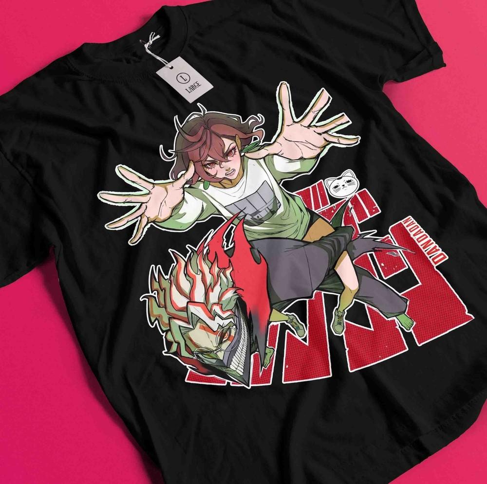 

Dan Da Dan T-Shirt Okarun Shirt Momo Ayase Tshirt Ken Tee Turbo Jin Aira Seiko AA352 4XL