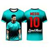 2026 Designed Messi Men's Football Jersey Summer Adult T-shirt Daily Outdoor Sport Quick-Drying Breathable Top