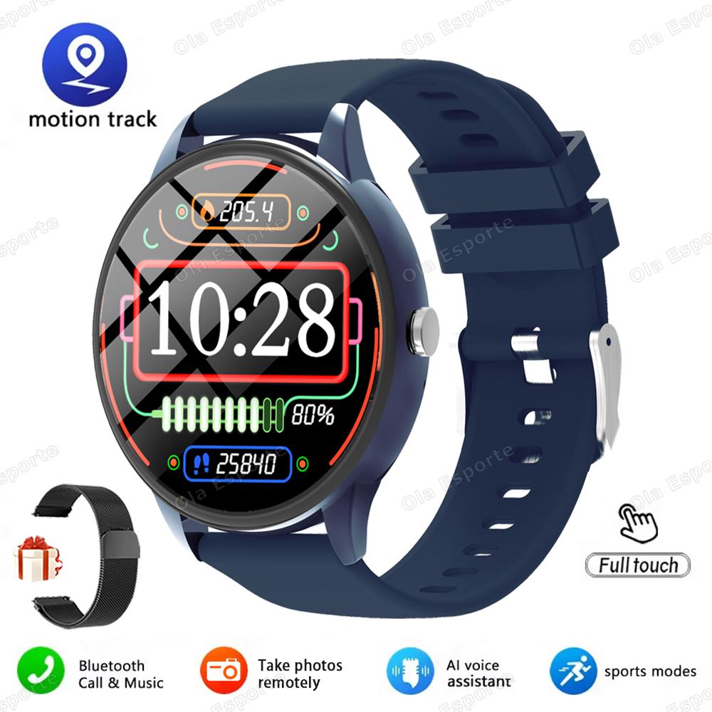 New Women SmartWatch Bluetooth Call Lady Watches Sports Waterproof Heart Rate Sleep Monitor Smart Watch Women Present Gifts