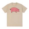 Animals Pig Floyds Fun Vintage Tshirt Comfortable Casual Retro YK Cotton Unisex T shirt New Tee Tshirt Womens Tops