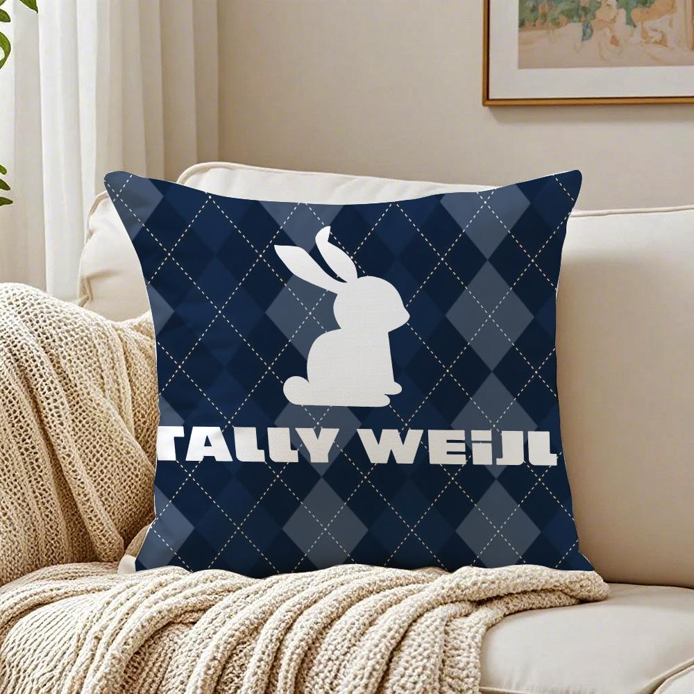 

Cute Fashion Brand TTally WWeijl Cushion Cover Pillowcase Antidustmite living Room Sofa Decor Cushion Room 30X30cm