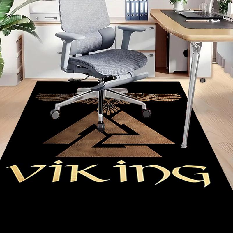 1pc Viking Raven Carpet, Office Rug Outdoor Mat Home Decor Area Carpet Festival