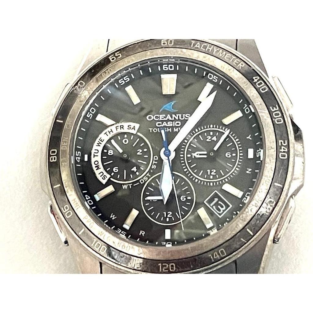 Used Operating Casio Oceanus Manta OCW-S1200 Radio-controlled Solar Watch