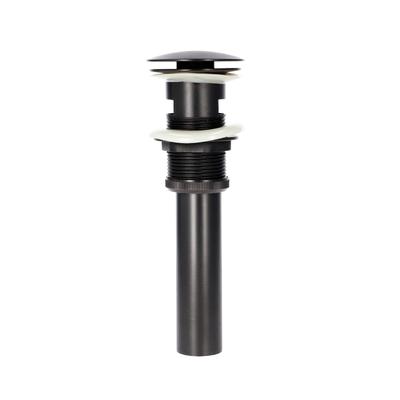 Washbasin Stopper with Overflow Black SIMPLY RETRO 2 19