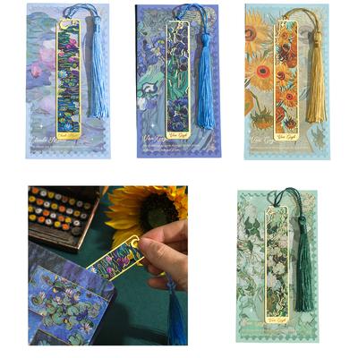 Hollow Art Metal Bookmarks Hollow Out Flower Book Marks Book Page Divider for Book Lover Reader Teacher Student Gift