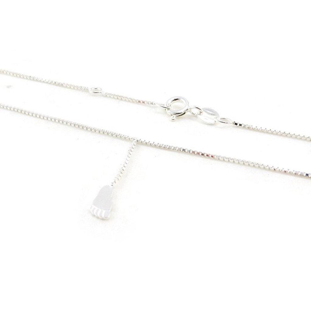 Les Trésors De Lily [J0119] - Silver Anklet 'Empreinte'