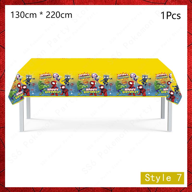 Spiderman Birthday Party Decor Itemations Disposable Tableware Plate Cup Napkins Bags Spidey Party Birthday Decor Itemation Supplies Set