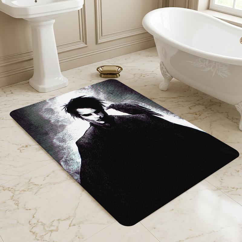 Dark Raven Living Room Nonslip Area Rug Soft Carpet For Bedroom Game Playroom Sofa Office Home Decor Doormat Christmas Gift C930230