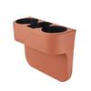 PU Leather Seat Gap Organizer Tray Multifunctional Gap Filler Storage Box  Auto Interior