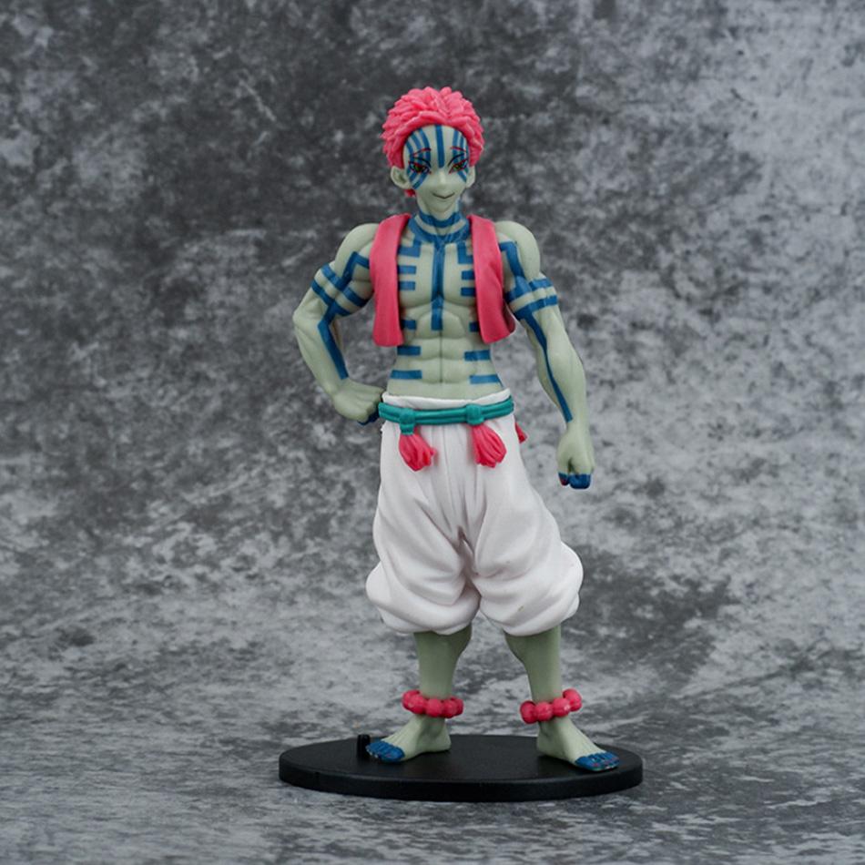 Demon Slayer Anime Action Figure - Kamado Tanjirou with Agatsuma Zenitsu And Nezuko PVC Model Toys Kimetsu No Yaiba Warriors