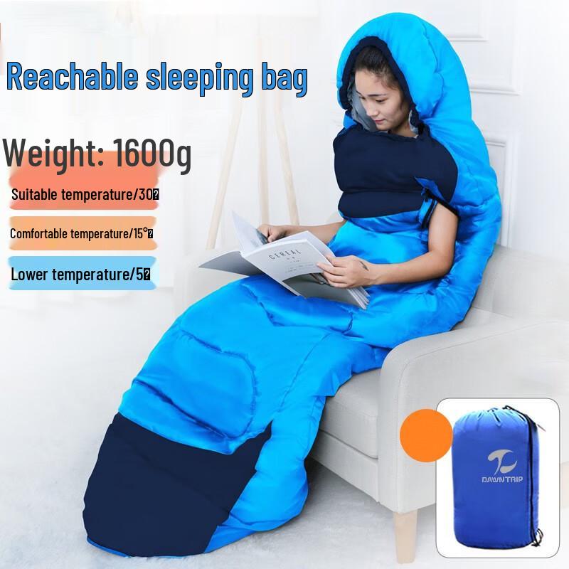 OLOMM Connectable Envelope Sleeping Bag with Hand Openings