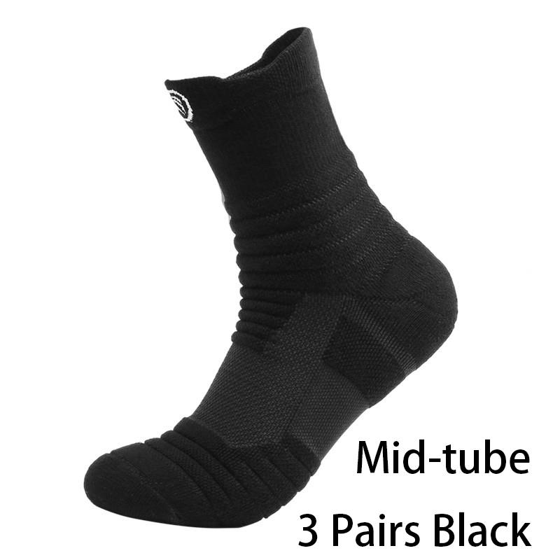 3 Pairs Sports Socks For Man High Quality Comfortable Breathable Basketball Short Socks Casual Fashion Low-cut Ankle Socks