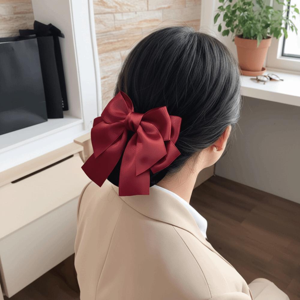 Comfortabel Strik Gebreid Haar Net Elegant Vintage Koreaans Kapsel Snood Dubbele Laag Lente Clip Deksel Net Haarclip