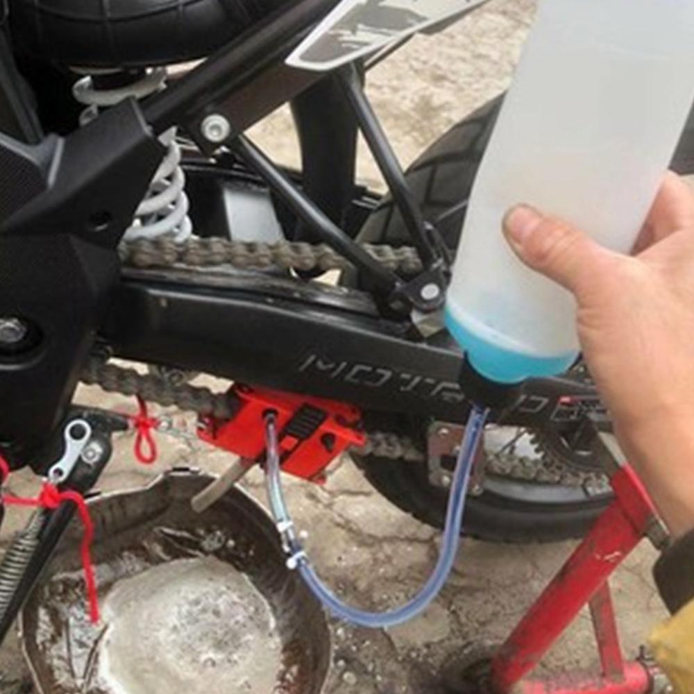 Kartáč na údržbu řetězu Kartáček na čištění převodů Nástroj na čištění řetězů motocyklů Sada na čištění řetězů motocyklů