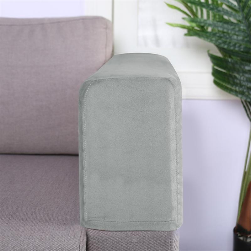 Pack Of 2 Elastic Armrest Covers Universal Fit,Elastic Protections For Sofa Protections Against Stains And Scratches