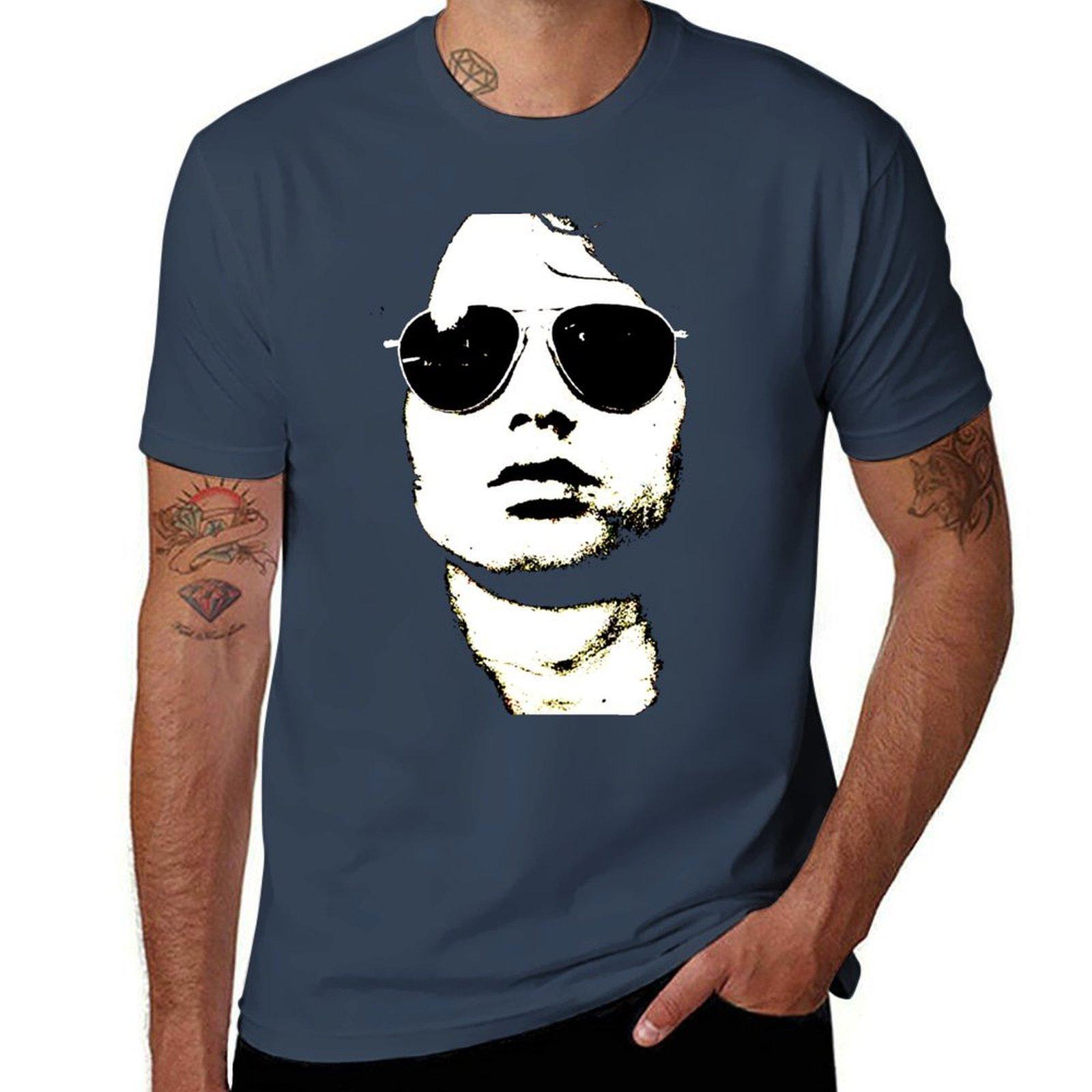 Jim Morrison Glasses TShirt Thanksgiving Day Tee Top S