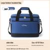 Oxford Cloth Insulated Picnic Bag - Large Capacity, Waterproof, Cold Preservation for Outdoor Camping
