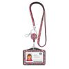 Necklace Strap Retractable Badge Reel Bling Crystal ID Card Holder  Office Supplies
