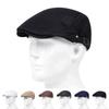 Men Mesh Newsboy Caps British Painters Hats Spring and Summer Ventilate Berets Adjustable Flat Cap Hip Hop Berets