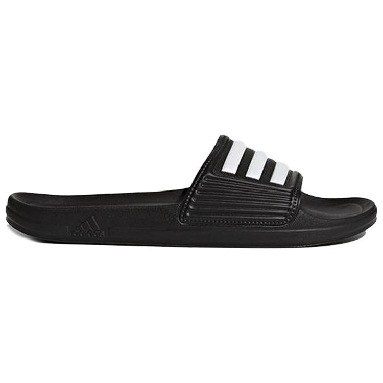 Adidas Phaoxo Fashion Casual Foam Sole Rubber Bottom Non-Slip Slide Sandals Unisex Footwear Black White AQ4761