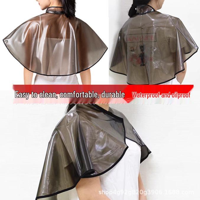 Foldable Detachable Ionic Hairdressing Cape for Dyeing and Cutting