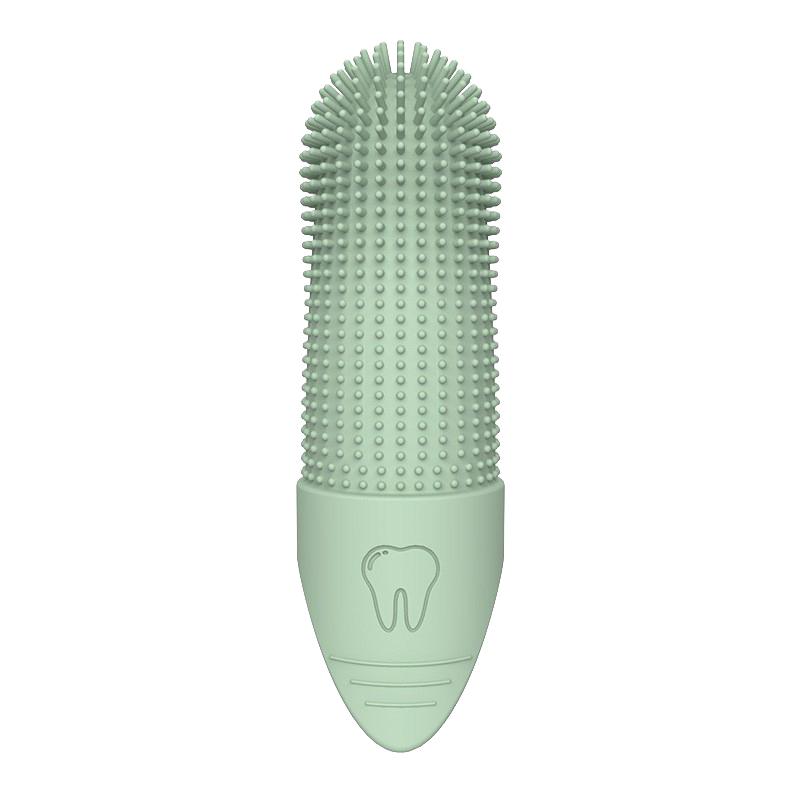 1pcs Dog Toothbrush, 360° Cleaning Finger Toothbrush for Dogs, Food Grade Silicone Dog Finger Toothbrush for Dogs\ Cats Dental