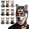 3D Animal Balaclava Mask Sun Protection Ice Silk Full Face Mask Lifelike Windproof Cooling Neck Gaiter Cycling/Party/Outdoor