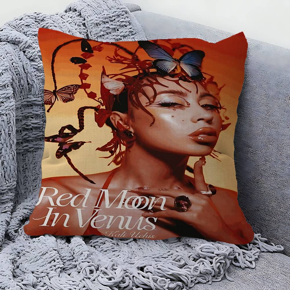 Sängerin K-Kali Uchis Kissenbezug Kissenhülle Dekor Kissenbezug Bedruckter Kissenbezug Für Sofa