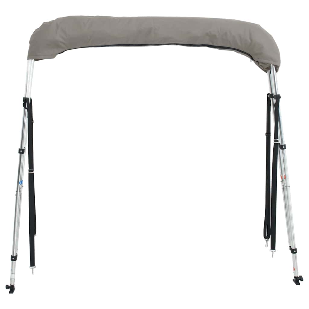 3 Bow Bimini Top with Mesh Side Panels 183 x (185 198) x 137 cm